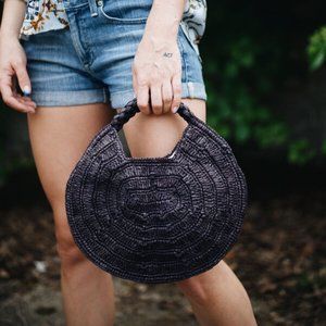 Mar y sol - Straw Handbag